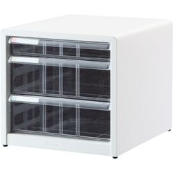 ナカバヤシ NAKABAYASHI AL-C3シロ アバンテV2レターケース 浅1段・深2段 A4 タテ型 シロ 取り寄せ商品