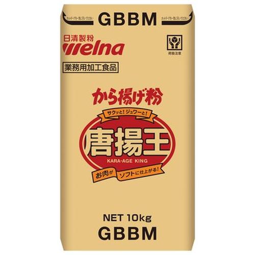 日清製粉ウェルナ 業務用 Ｑ から揚げ粉 唐揚王 １０ｋｇ(4902110335118) 取り寄せ商品