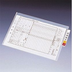 LIHITLAB カルテフォルダー シングル衣嚢 200枚入 HK7708-ミ (1箱(200枚入り口・入口))(0-5020-06) 取り寄せ商いもの