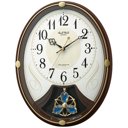 楽天市場】リズム からくり時計 スモールワールドアルディN メロディ