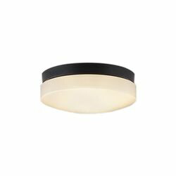 コイズミ照明 防雨・防湿型軒下シーリング LEDランプタイプ FCL30W相当 電球色 黒色(AU46887L) 取り寄せ商品