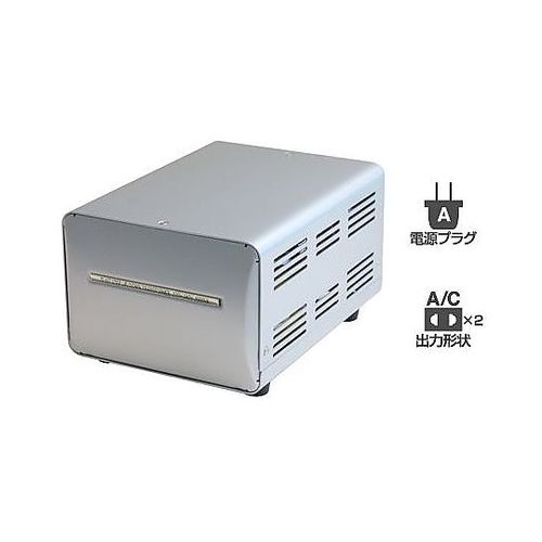 カシムラ 海外国内用型変圧器220-240V／2000VA WT-14EJ(67-7665-18) 取り寄せ商品｜ナノズ　店