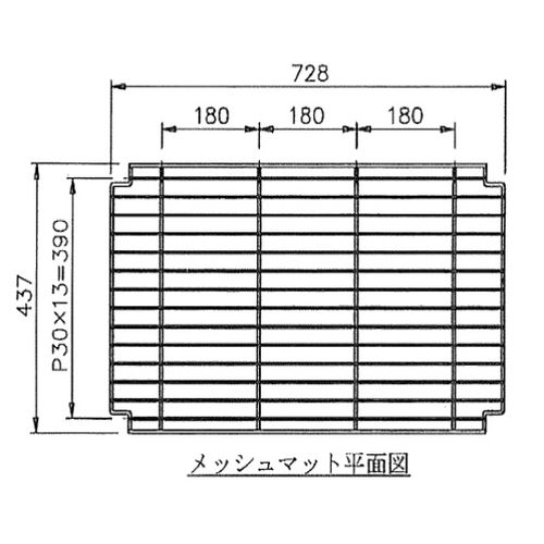 アズワン スーパードライングシェルフ DS-S-AS交換用棚板（メッシュマット） DS-S (1 目安在庫\u003d○