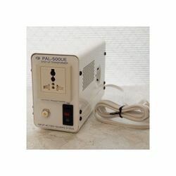 スワロー電機 受注生産のため納期約2週間アップトランス 100V→220・230V 500W(PAL-500UE) 取り寄せ商品