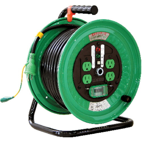 日動工業 100V漏電遮断器付電工ドラム 1台(ND-EB34) 取り寄せ商品