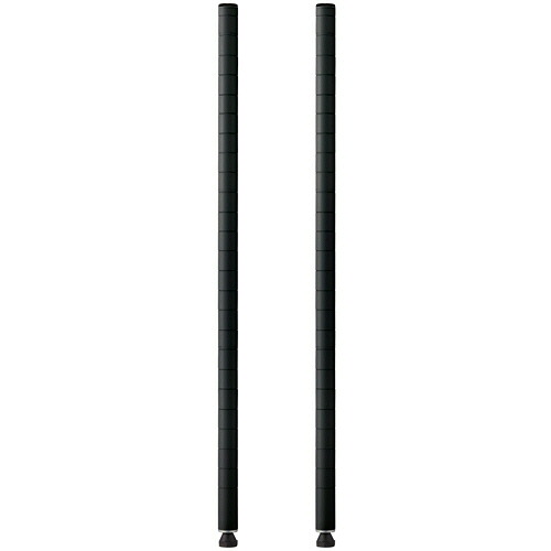 エレクター ベーシックシリーズ ポール 高さ1400mm ブラック 1セット(2本)(B54PB2) 取り寄せ商品