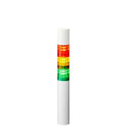 パトライト シグナル・タワー積層信号灯Φ40 3段 赤黄緑 LR4-3M2WJBW-RYG 取り寄せ商品
