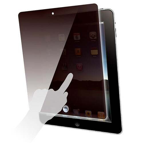 光興業 覗き見防止フィルター TLNW N8PO iPad12.9用 縦使用左右制御 ポケットストッパー 1枚(TLNH-129N8PO) 取り寄せ商品
