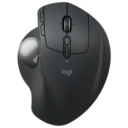 ロジクール Logicool 無線電話トラックボール MX ERGO S 黒鉛 1個(MXTB2) 取り寄せ商いもの パソコン・周辺機器-マウス・キーボード・入力機器-マウス
