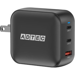 アドテック PD充電器/100W/AC2/BK(APD-V100AC2-BK) 取り寄せ商品