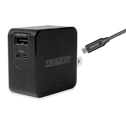 アドテック APD-A065AC-wC-BK(PD充電器/65W/AC/wC) 取り寄せ商品