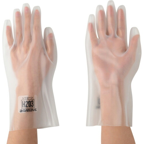 ダイヤゴム DAILOVE 耐溶剤用手袋 ダイローブH203(LL) 1双(DH203-LL) 取り寄せ商品|ナノズ 店