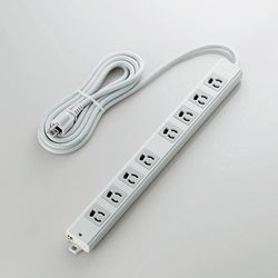 【P5E】エレコム 取りひろげる吊りひも ワット数水道栓 3m 3いの一番 8個口 磁石付 熱に揺るぎない二重社会システムケー(T-WRM3830LG/RS) 準拠集団店卸し資産\u003d△