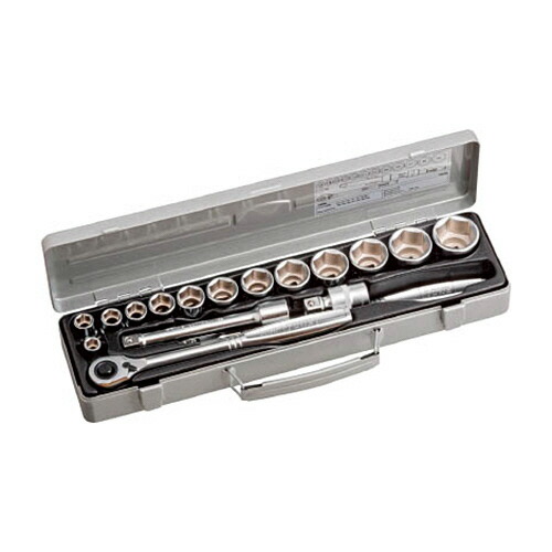 TONE ソケットレンチセット 17pcs 1セット(760MS) 取り寄せ商品