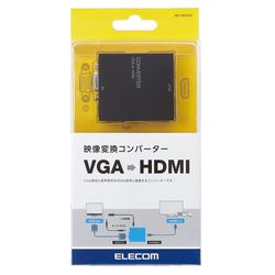 【P5E】エレコム アップスキャンコンバーター 3.5φ VGA-HDMI HDMI1.3 AD-HDCV03(AD-HDCV03) メーカー在庫品｜ナノズ　店
