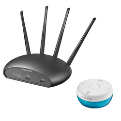 アイ・オー・データ機器 タッチバック役立つこと積み上げるWi-Fi HDMIアダプタ4K対応親機子機仕掛ける(WHD-4KTR1) 取り寄せ商いもの