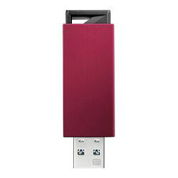 アイ・オー・データ機器 USB 3.1 Gen 1(USB 3.0)/2.0対応 USBメモリー 128GB レッド(U3-PSH128G/R) 取り寄せ商品