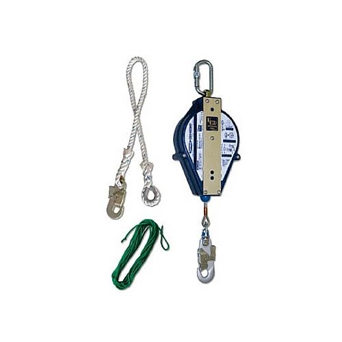 藤井電工 導線荷縄巻取式堕ちる押しとどめる手道具 UL-12S ウルトラ鍵を掛ける 12m カラビナ・台付・引寄荷縄付 UL-12S-BX(61-2671-99) 取り寄せ商いもの