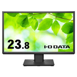 アイ・オー・データ機器 「5年保証」23.8型液晶 抗菌 黒(LCD-DF241EDB-F-AG) 取り寄せ商品