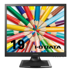 アイ・オー・データ機器 5年保証19型スクエア液晶ブラック抗菌(LCD-SAX191DB-AG) 取り寄せ商品
