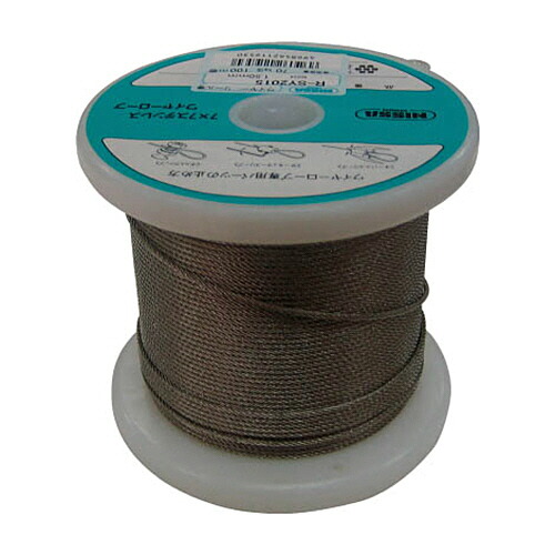 ニッサチェイン ステンレスワイヤーロープ 3.0mm×100m 1巻(TSY-30-100) 取り寄せ商品