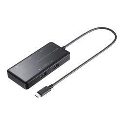 【P5S】サンワサプライ USB Type-C ドッキングステーション(USB-DKM7BK) メーカー在庫品