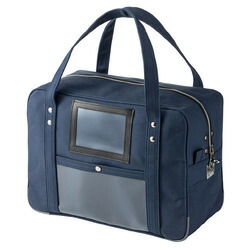 【P5S】サンワサプライ 帆布メールボストンバッグ(BAG-MAIL3NV) メーカー在庫品|ナノズ 店
