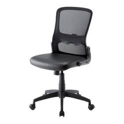 【P5S】サンワサプライ メッシュチェア(SNC-NET27VBK) メーカー在庫品