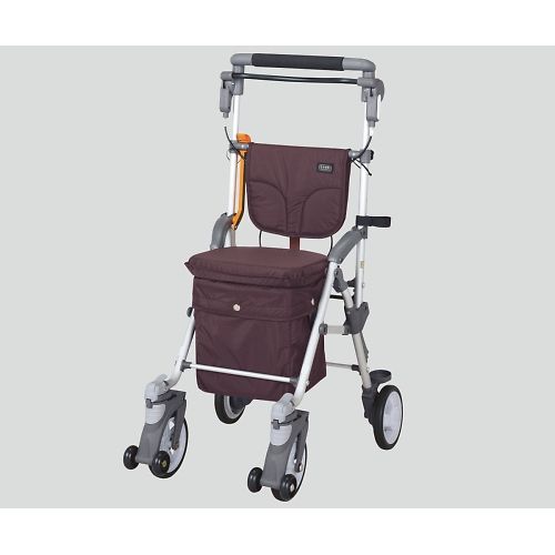 マキテック シルバーカー(スルーンボックスN) ブラウン (1個)(8-7034-02) 取り寄せ商品