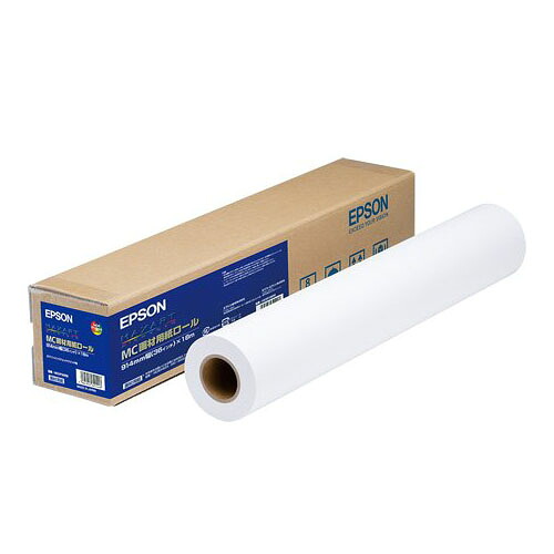 エプソン EPSON MC画材用紙ロール 36インチロール 914mm×18m 1本(MCSP36R6) 目安在庫=○|ナノズ 店