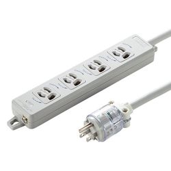 サンワサプライ SANWA SUPPLY 医用舞い降りる繋ぎ付き添い人ワット数水道栓 原則として用 3P4個口 1m TAP-HPM4-1W 製造会社店卸し資産品