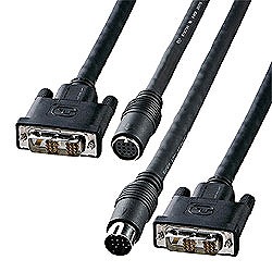 【P5S】サンワサプライ DVI工事配線ケーブル(シングルリンク) 10m KC-DVI-K100(KC-DVI-K100) メーカー在庫品|ナノズ 店