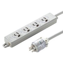 サンワサプライ SANWA SUPPLY 医用舞い降りる繋ぎ付き添い人ワット数水道栓 原則として用 3P4個口 5m TAP-HPM4-5W 製造会社店卸し資産品