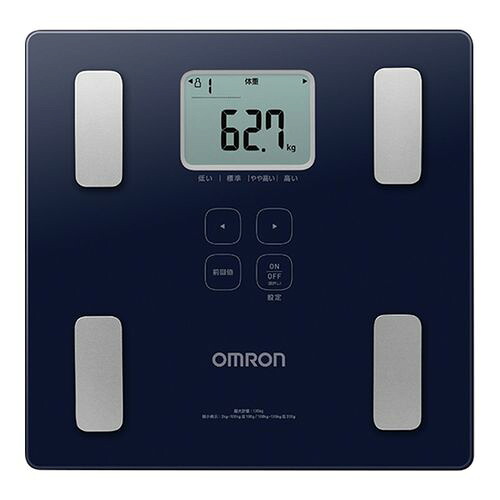 オムロン(ヘルスケア) 体重体組成計 ダークブルー (1個)(8-4392-45) 取り寄せ商品|ナノズ 店