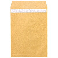 高春堂 R40再生紙クラフト封筒 テープのり付 角2 85g/m2 業務用パック 1箱(500枚)(697) 目安在庫\u003d○