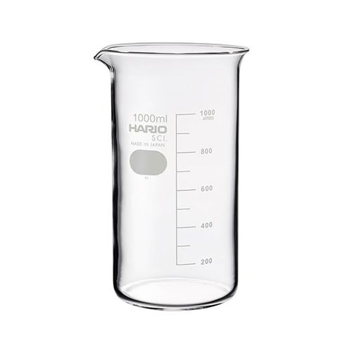 HARIO トールビーカー 1000mL 12個入 TB-1L SCI(1-7116-26) 取り寄せ商品