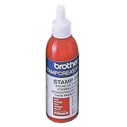 茶飲み友だち ブラザー工業 Brother スタンプクリエータープロSC-2000用付け足しインキ赤 12本入(PR INK RED) 引き合い店卸し資産\u003d○