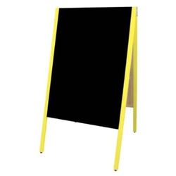 サンケーキコム サイロＡ型ブラックボード　マーカー６００×９００ｍｍ　黄(SAI-M90Y) 取り寄せ商品