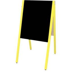 サンケーキコム サイロA型ブラックボード マーカー450×600mm 黄(SAI-M60Y) 取り寄せ商品