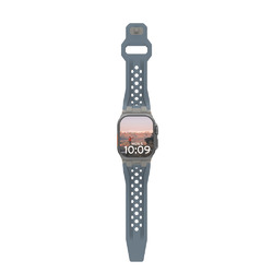 Ｕｒｂａｎ　Ａｒｍｏｒ　Ｇｅａｒ Apple Watch 49/46/45/44mm用 MONARCH バンド (ブルー/チタン)(UAG-AWLP-BL/TI) 取り寄せ商品