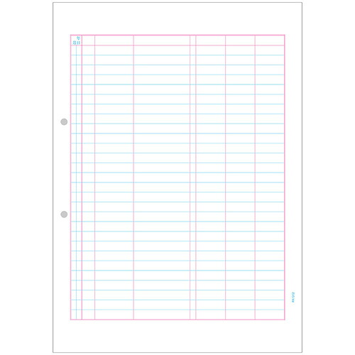 ピーシーエー PCA 会計帳簿B 1000枚(相応うos:余分の物)(PA1202G) 取り寄せ商いもの