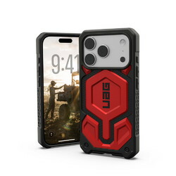 Ｕｒｂａｎ　Ａｒｍｏｒ　Ｇｅａｒ iPhone 17 Pro用 MagSafe対応 MONARCH PRO(クリムゾン)(UAG-IPH25MA-PMS-CR) 取り寄せ商品