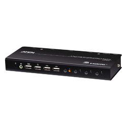 ＡＴＥＮ 4界面 USB HDMI KVMP取り替えっこ(4K60p相応う、2界面USB 2.0こしき積み上げる)(CS784H) 取り寄せ商いもの