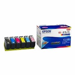 エプソン EPSON KUI-6CL-L インキ薬莢 熊隠翅目(6色引き揚げ容器に並べる) 引き合い店卸し資産\u003d○