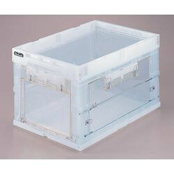 トラスコ中山 扉付き折畳みコンテナー　50L (1個)(CR-S50T) 取り寄せ商品｜ナノズ　店