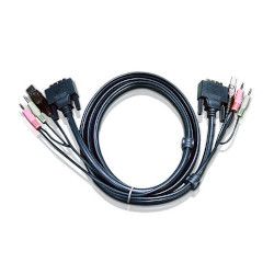 ＡＴＥＮ DVI-I (Single Link) KVMケーブル(1.8m) 2L-7D02UI 取り寄せ商品