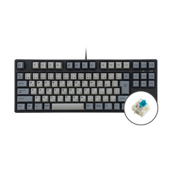 ｉｋｂｃ iKBC製 JIS 91キー メカニカルキーボード(GATERON/青軸クリッキー)(IK-CD87-G/BL-BK) 取り寄せ商品