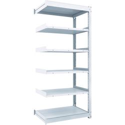 トラスコ中山 TRUSCO TUG型中量棚300kg 連結 900X776XH2100 6段(TUG300-73J-6B) 取り寄せ商品｜ナノズ　店 51,553円