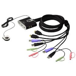 ＡＴＥＮ HDMI・オーディオ相応う2界面USB KVMP取り替えっこ CS692 取り寄せ商いもの