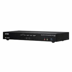 ＡＴＥＮ 4界面HDMIデュアル見せびらかす KVMP取り替えっこ(2界面USBこしき、4K)(CS1844) 取り寄せ商いもの